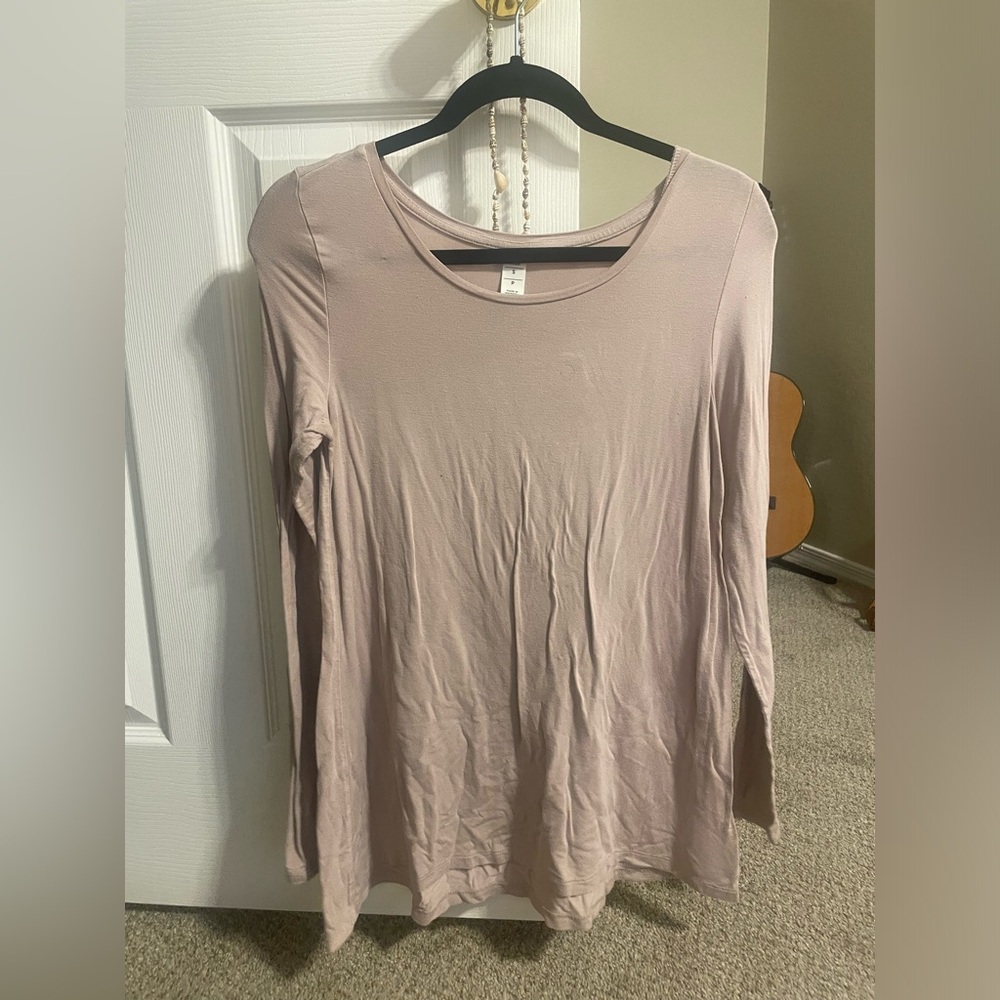 long sleeve blush top!
